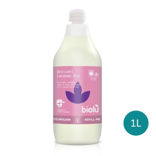 Biolù- Woll-​ & Feinwaschmittel Lavendel Sensitiv, 1 L