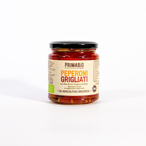 Prima Bio - Peperoni gegrillt in Öl - 280g