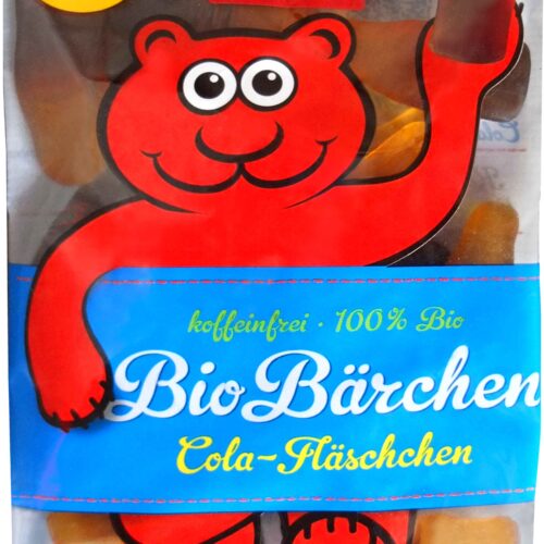 SOBO Naturkost - Bio-Bärchen Cola-Fläschchen, mit Gelatine (100g)