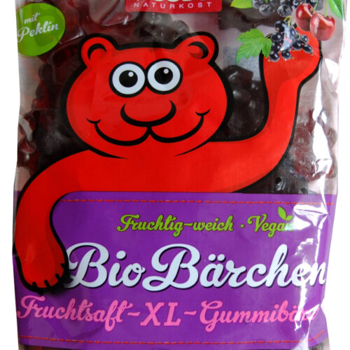 SOBO Naturkost - Bio-Bärchen Fruchtsaft Gummibären, mit vegan - Pektin (100g)
